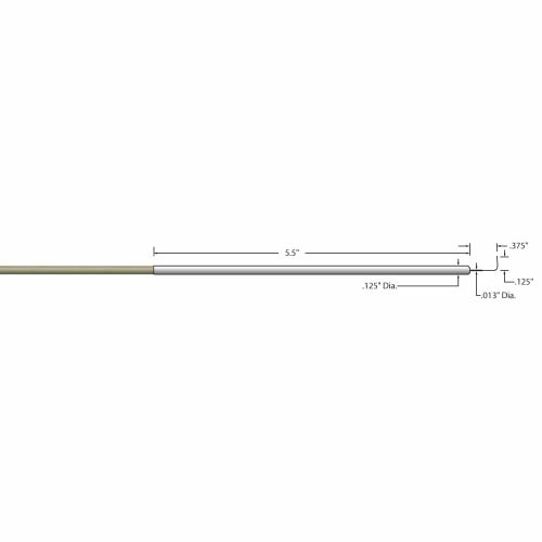 Fast Response Surface Probe Type T. Right Angle. 0.1??C  (MT-D)