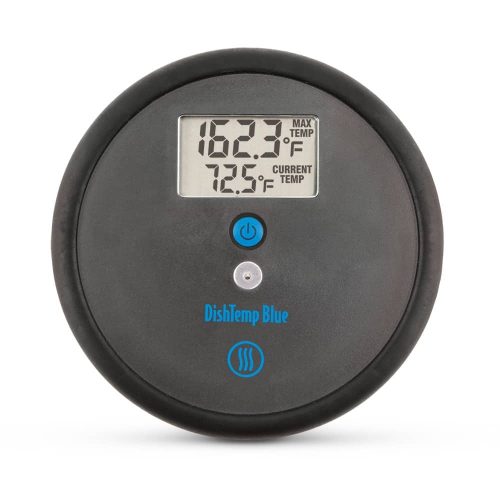 DishTemp? Blue - Plate-simulating Dishwasher Thermometer with Bluetooth? Wireless Technology